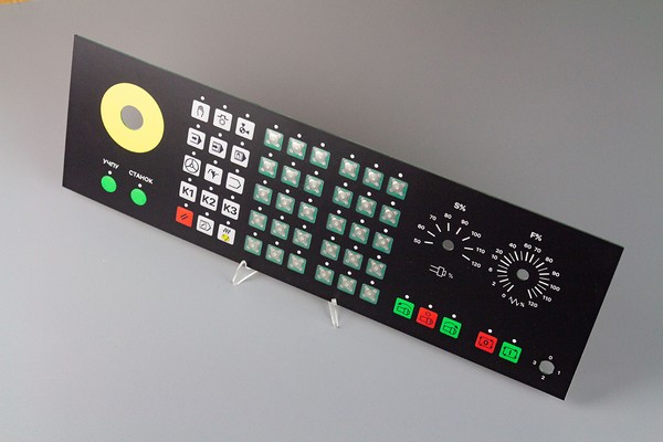 Изготовление плёночной клавиатуры на жёсткой плате